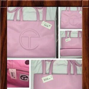 Telfar Pink Medium Shopping bag